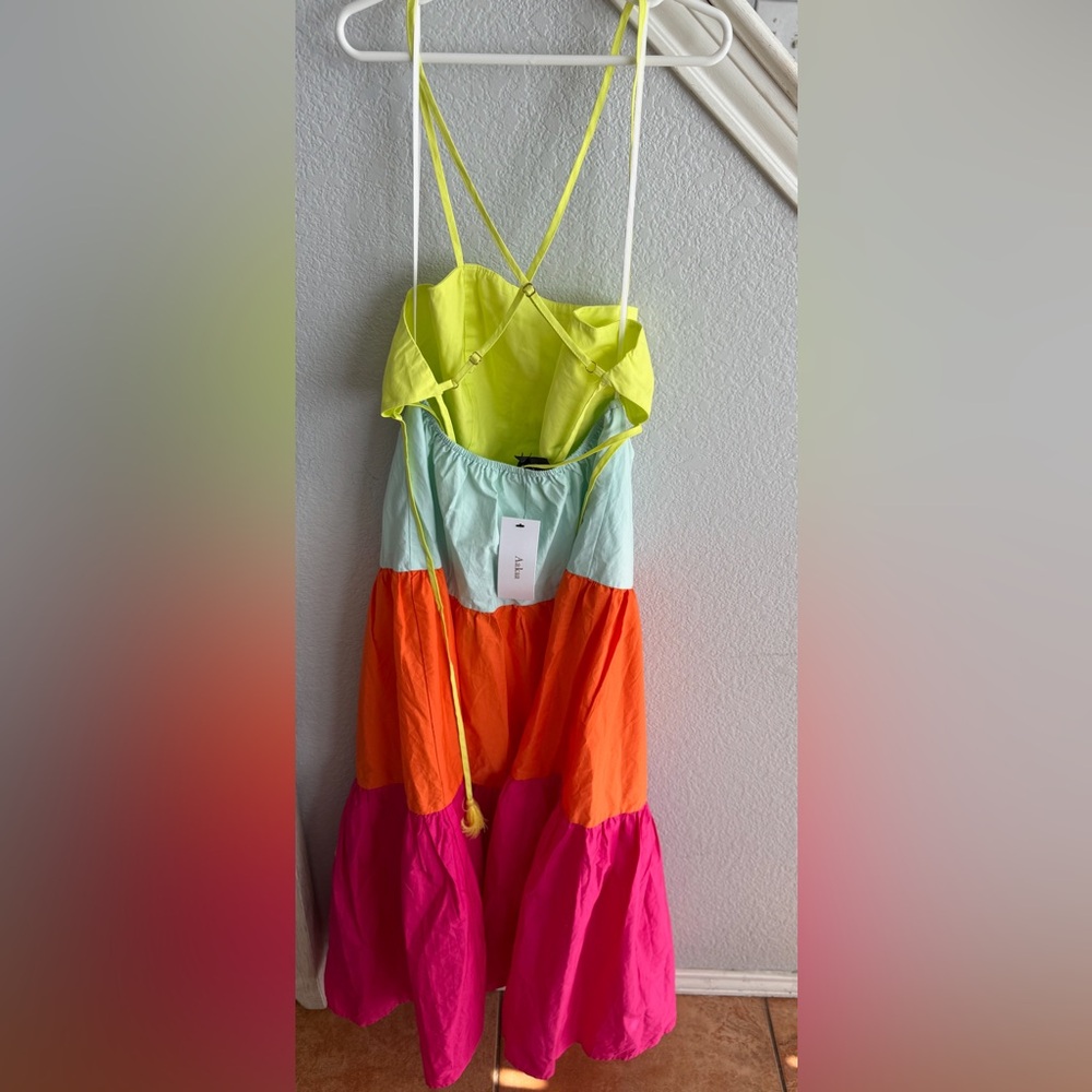 Aakaa Vibrant Multicolor Dress